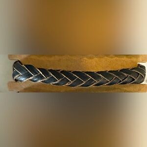 BNIB - Genuine Leather Braided Bracelet